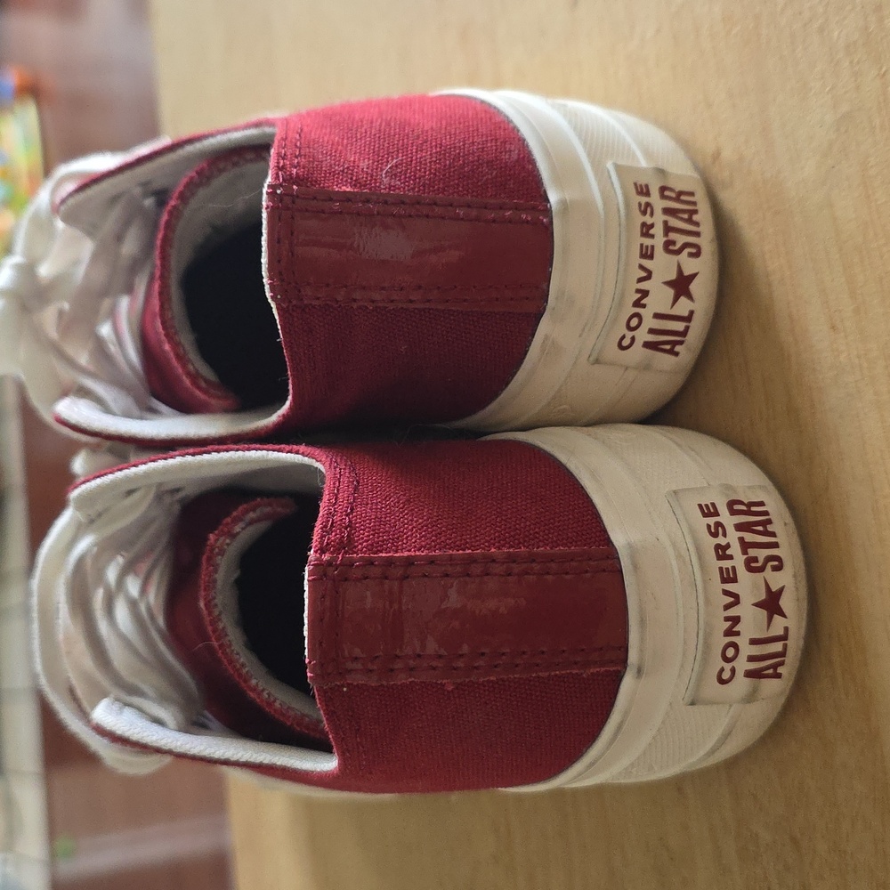 Converse Chuck Taylor All Star “Love Fearlessly” Low Top Platform - Red - Picture 5 of 6